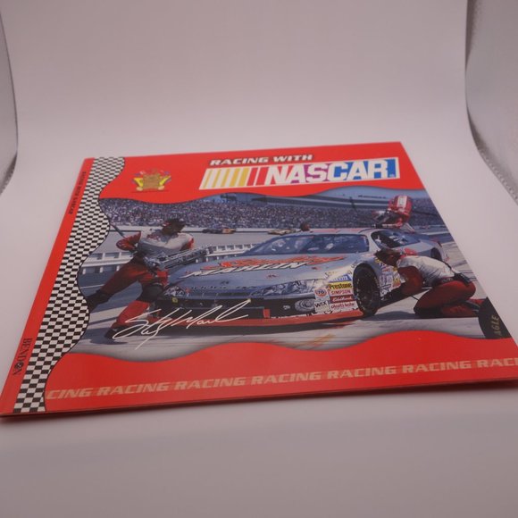 Two(2) Bendon Racing with NASCAR Books (Rusty Wallace & Sterling Marlin) - Picture 2 of 11
